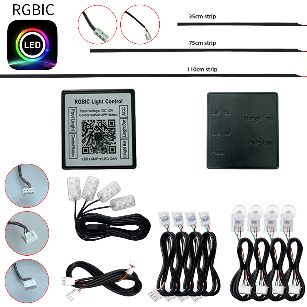 Led El Wire - Full Colors Streamer Symphony RGBIC Ambient