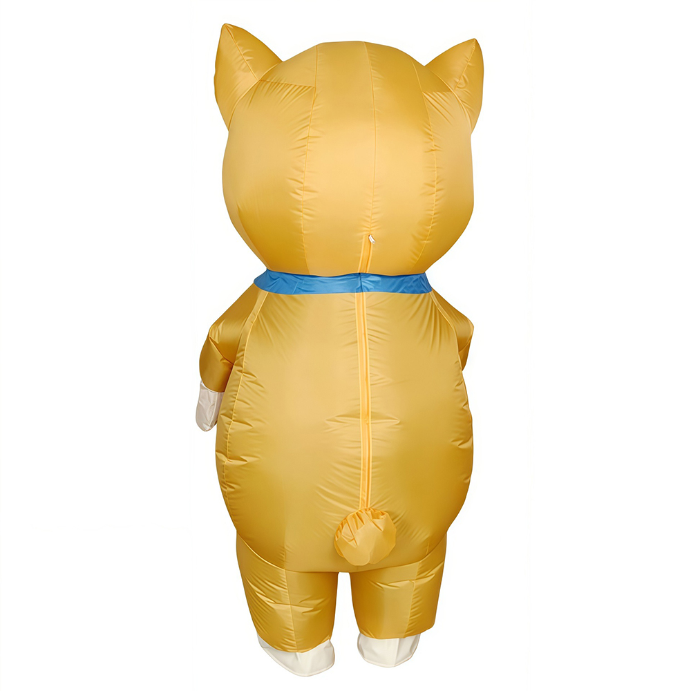 Wear A Scarf Yellow Dog Inflat - Cosplay Prop Business ulasan dan harga