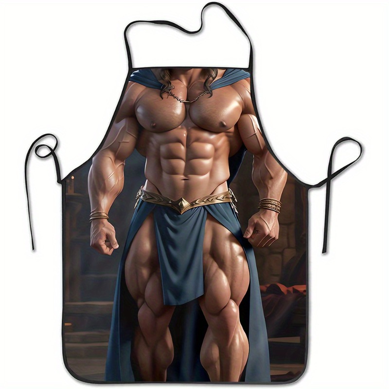 Muscle Man Apron, Sexy Male To - Briar Cosplay Prop ulasan dan harga