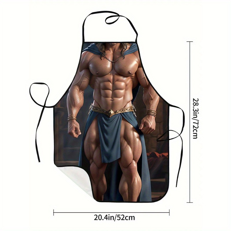 Muscle Man Apron, Sexy Male To - Briar Cosplay Prop ulasan dan harga