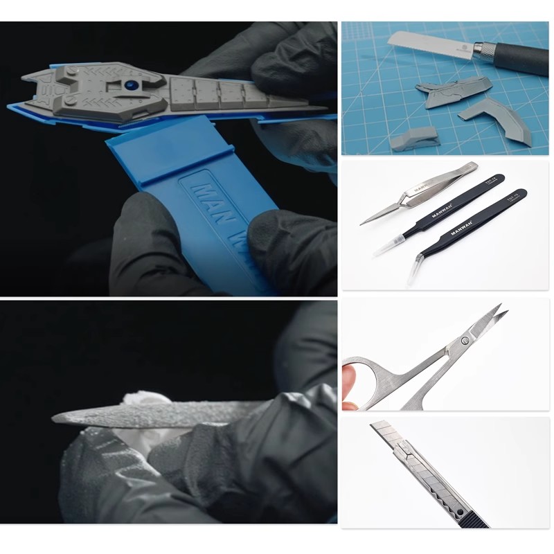 MANWAH Model assembly tool 20p - Craft Knife Set ulasan dan harga