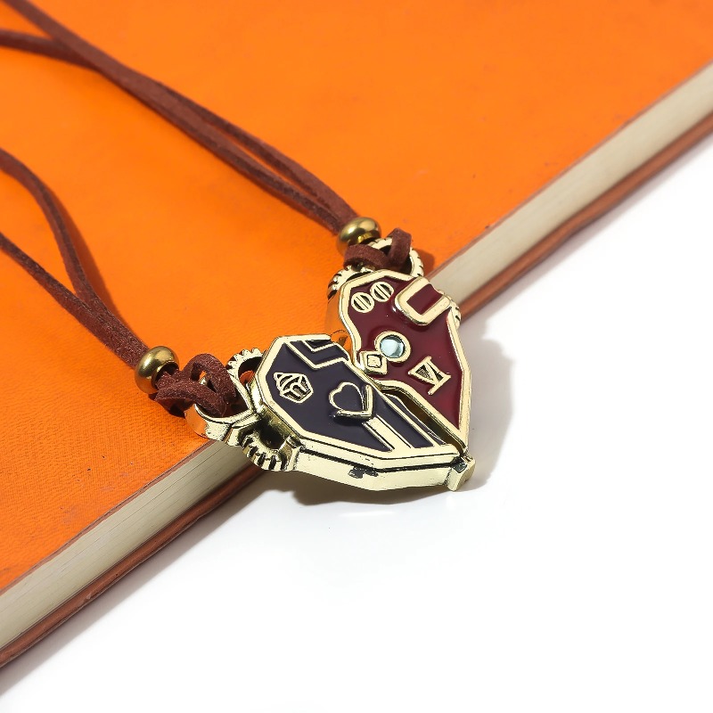 Game Arcane Caitlyn Vi Necklac - Magnetic Clasp Cosplay ulasan dan harga