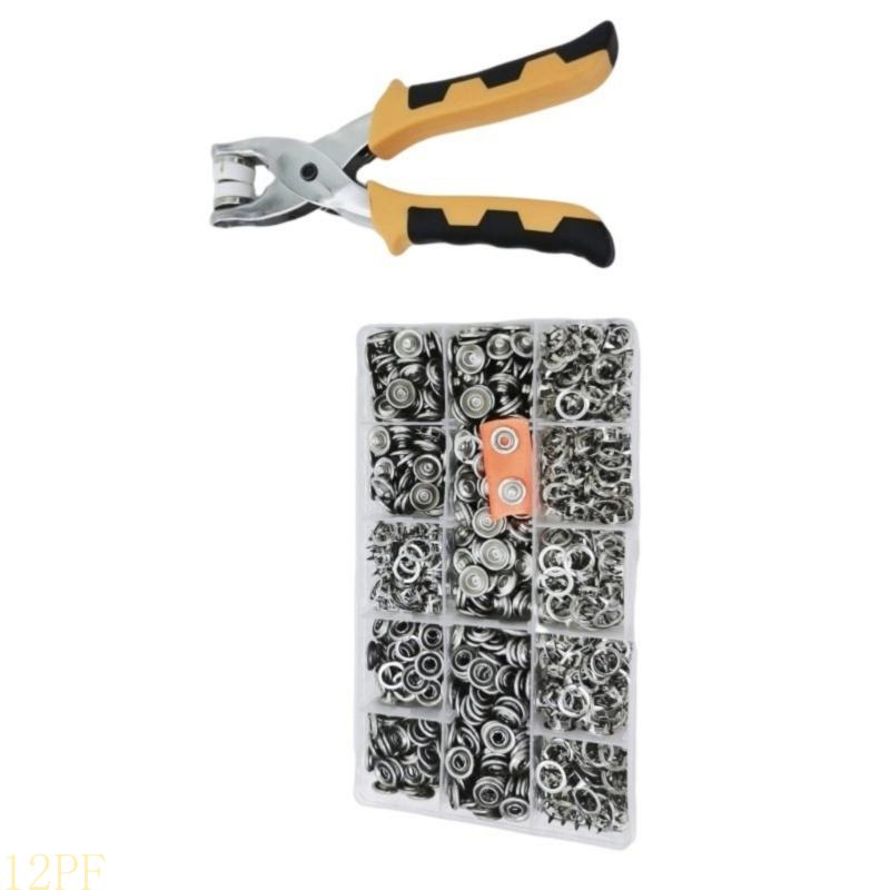 12PF 200set Metal With Fastene - Snap Plier Setter ulasan dan harga