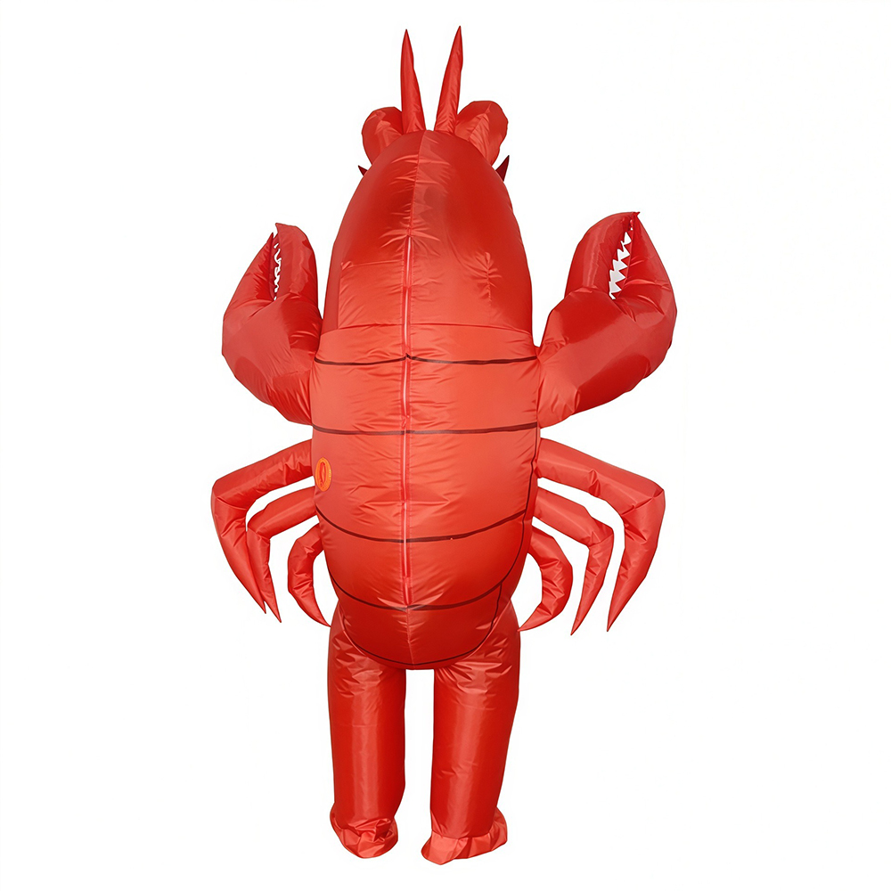 Red Lobster Inflatable Suit Fu - Cosplay Prop Business ulasan dan harga