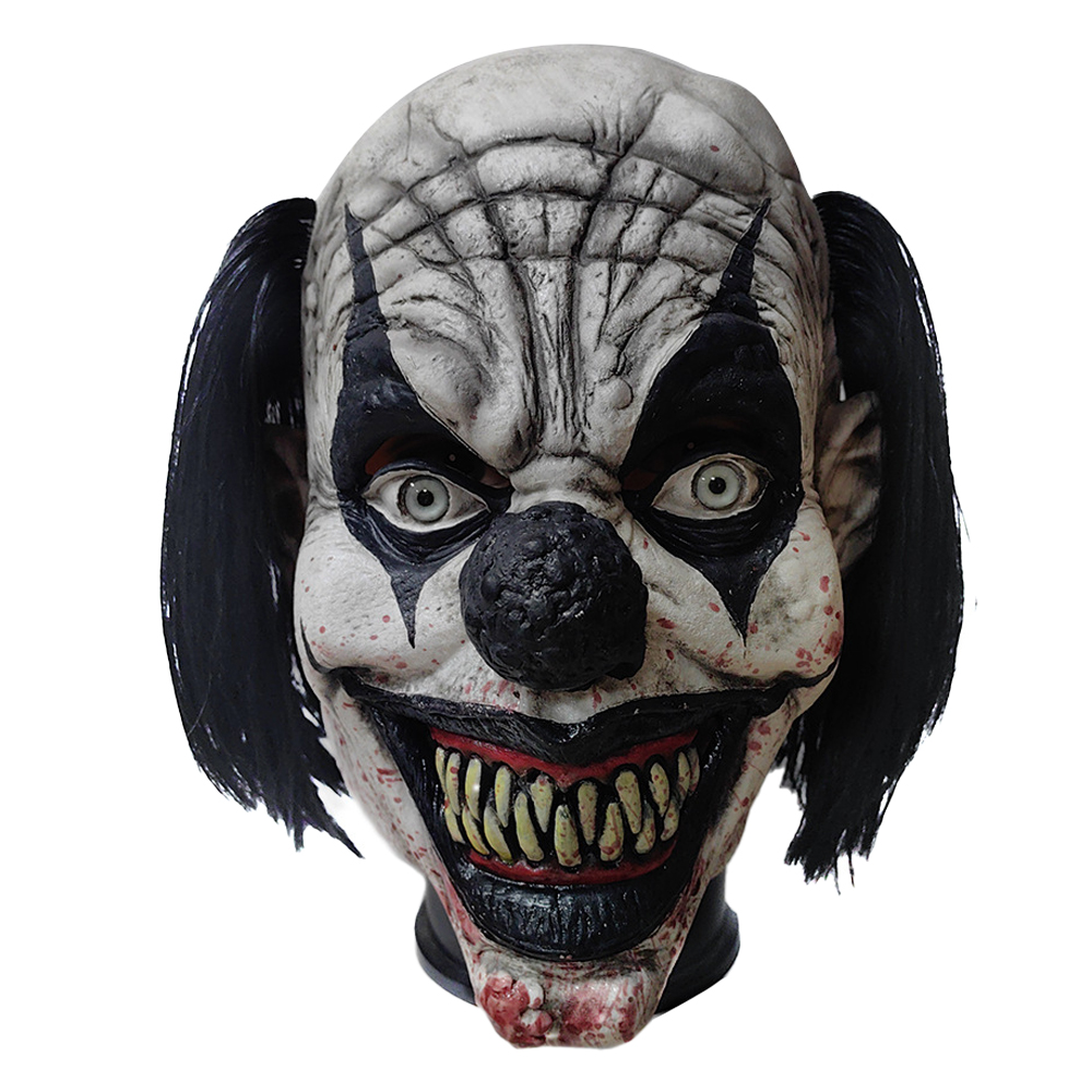 Scary Smile Clown Mask Cosplay - Briar Cosplay Prop ulasan dan harga