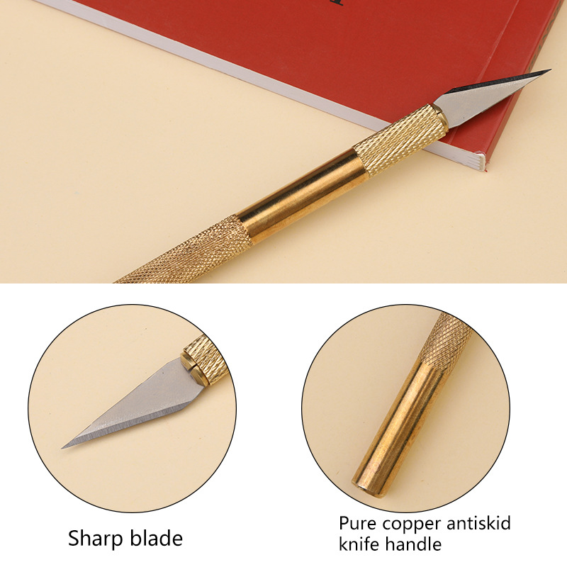 1 Set Carving Metal Scalpel Kn - Craft Knife Set ulasan dan harga