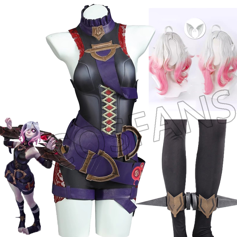 LOL the Restrained Hunger Bria - Briar Cosplay Prop ulasan dan harga