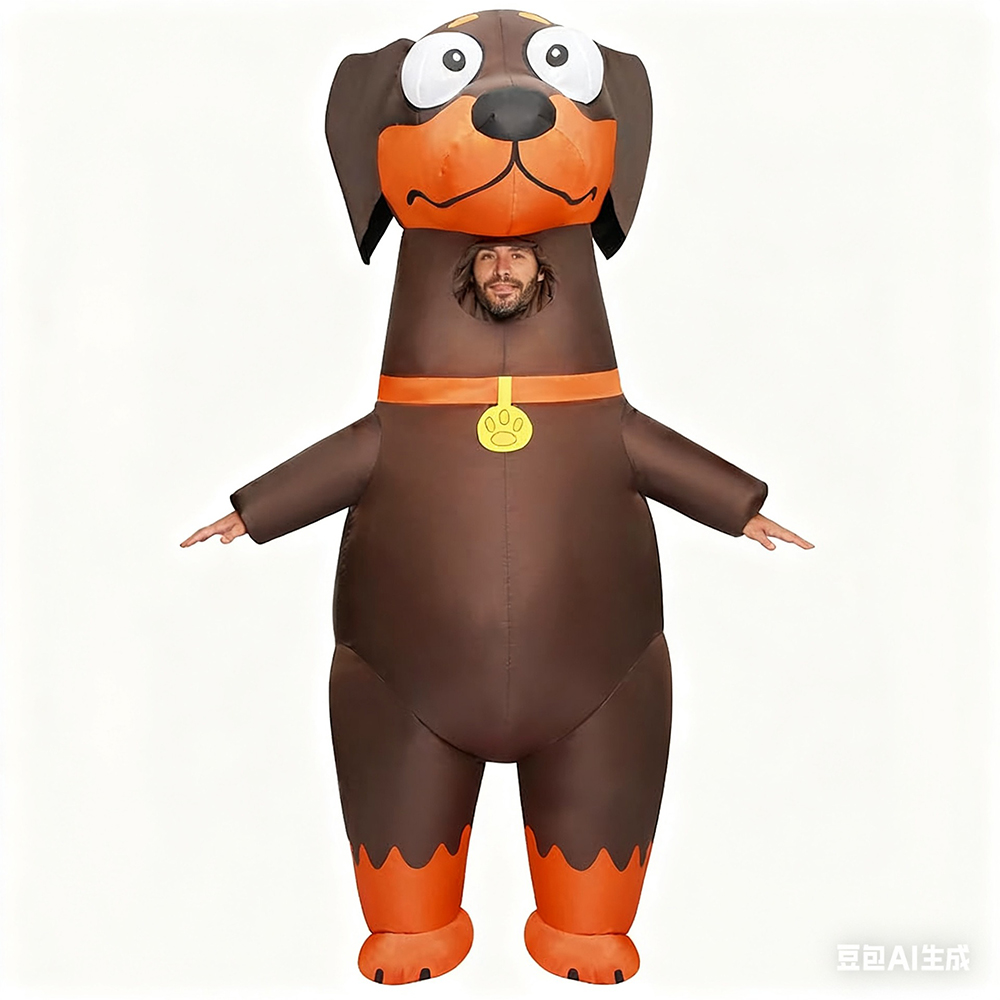 Dachshund Inflatable Suit Busi - Cosplay Prop Business ulasan dan harga