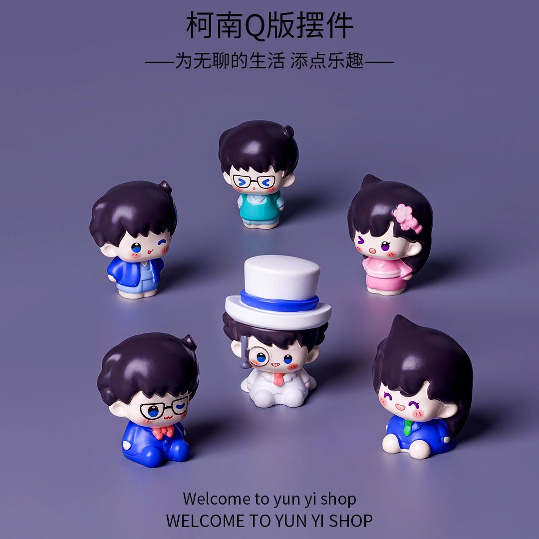 Detective Conan Mini Resin Bea - Cosplay Floating Prop ulasan dan harga