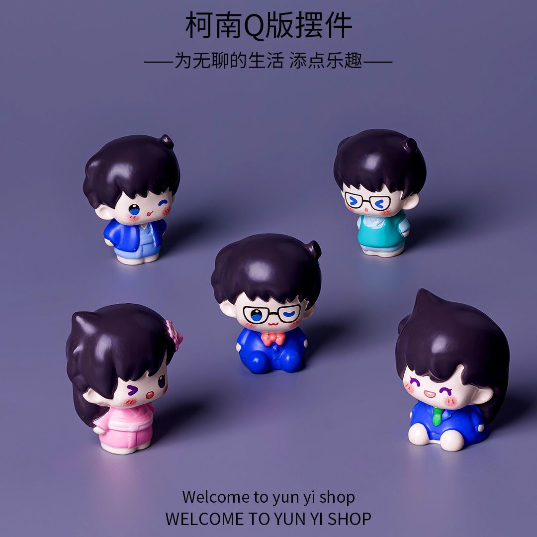 Detective Conan Mini Resin Bea - Cosplay Floating Prop ulasan dan harga