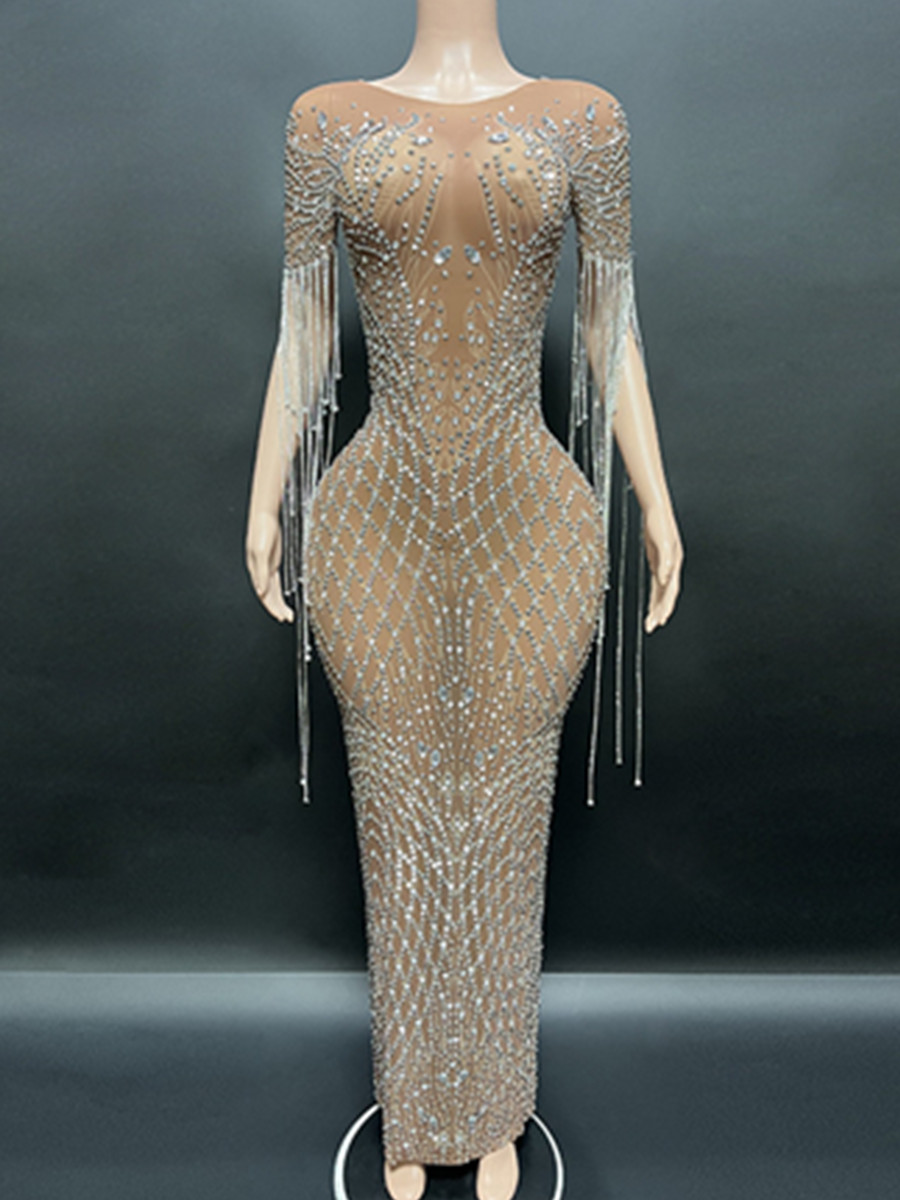 Luxury Crystal Mermaid Evening - Briar Cosplay Prop ulasan dan harga