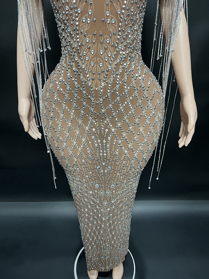 Luxury Crystal Mermaid Evening - Briar Cosplay Prop ulasan dan harga