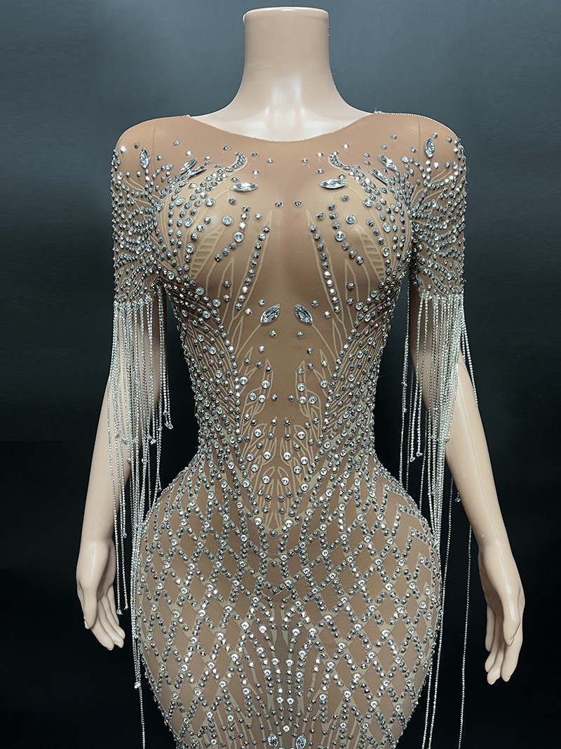 Luxury Crystal Mermaid Evening - Briar Cosplay Prop ulasan dan harga