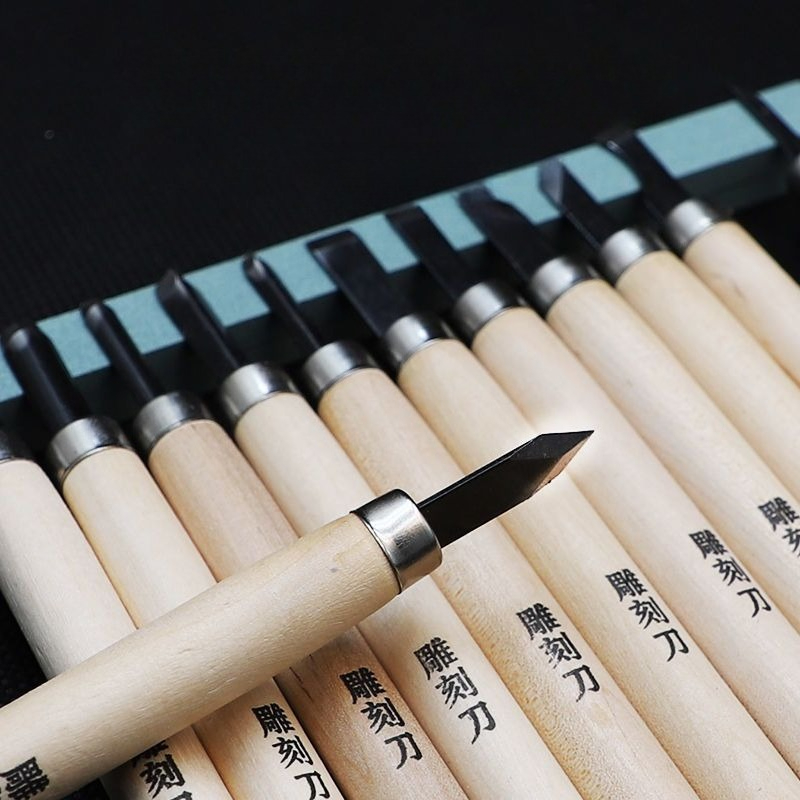 Carving Knife Set Woodblock Ru - Craft Knife Set ulasan dan harga