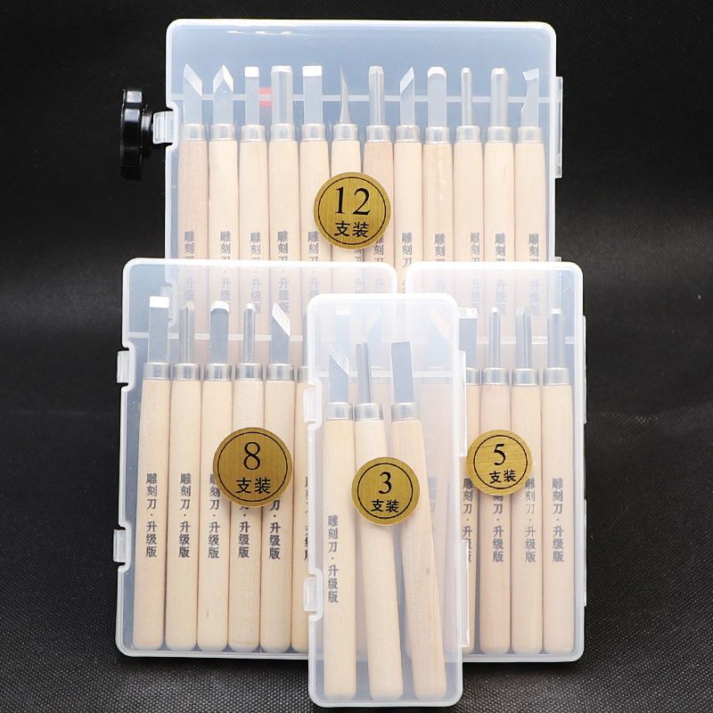 Carving Knife Set Woodblock Ru - Craft Knife Set ulasan dan harga