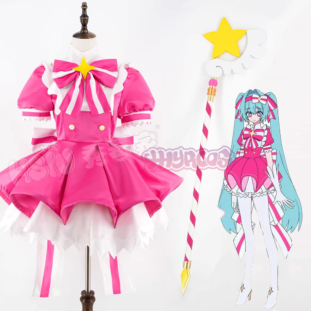 MMiku Retry Cosplay Costumes W - Cosplay Floating Prop ulasan dan harga