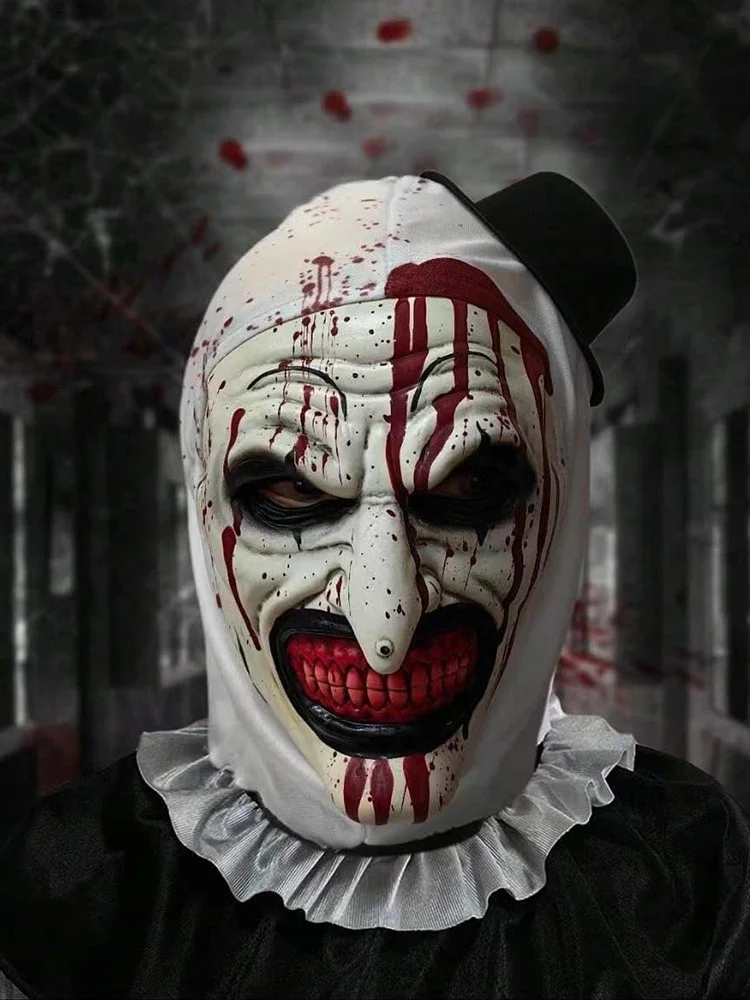 Halloween Scary Mask Terrifier - Briar Cosplay Prop ulasan dan harga