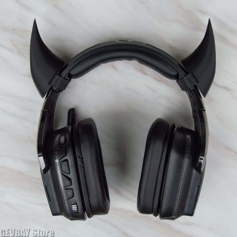 Devil Demon Horns for Headset  - Cosplay Prop Kit ulasan dan harga