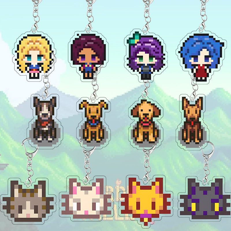Stardew Valley Acrylic Keychai - Cosplay Floating Prop ulasan dan harga
