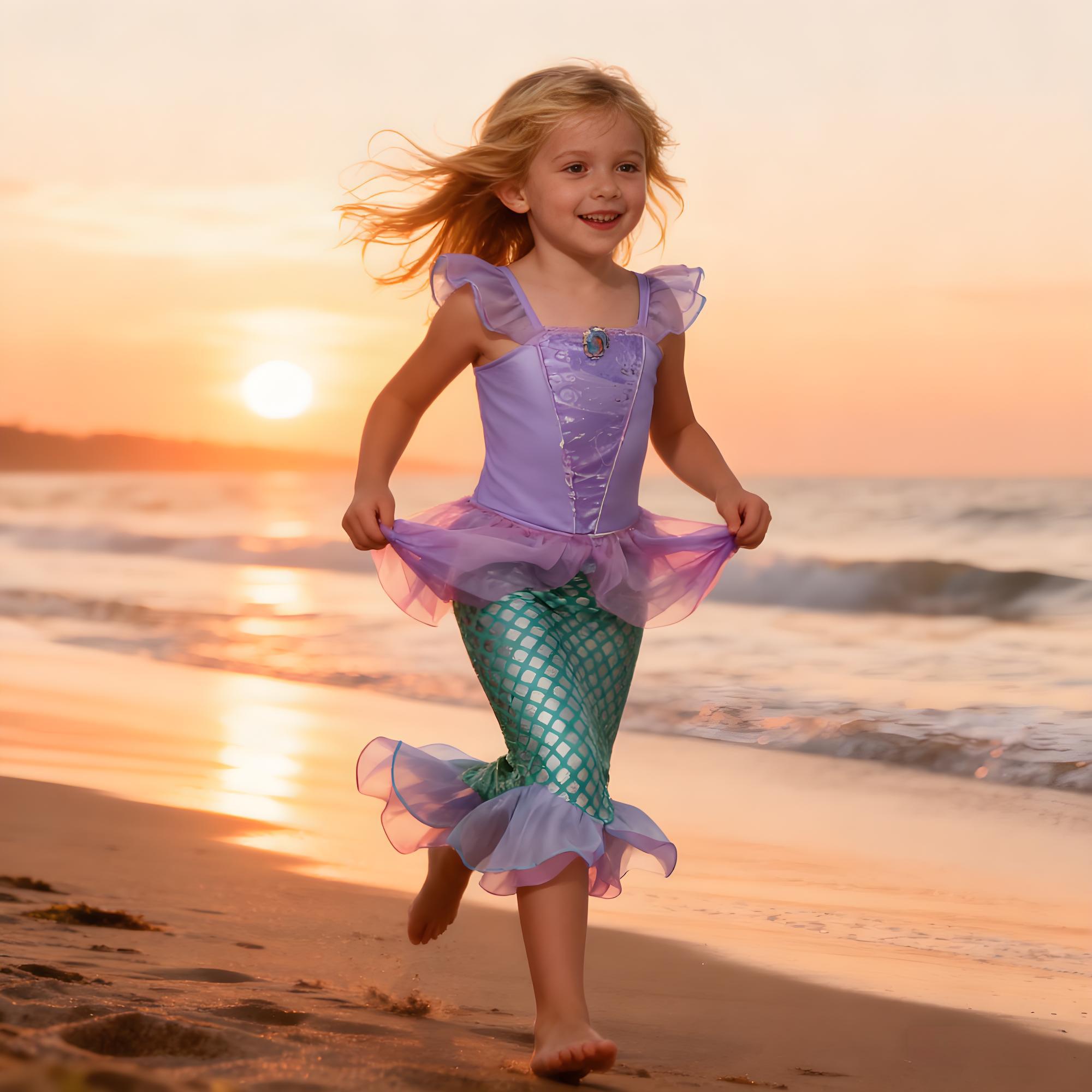 Summer Mermaid Birthday Party  - Briar Cosplay Prop ulasan dan harga