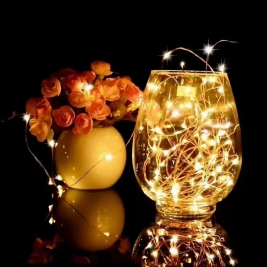 3PCS 5/10/20M Copper Wire LED  - Led El Wire ulasan dan harga