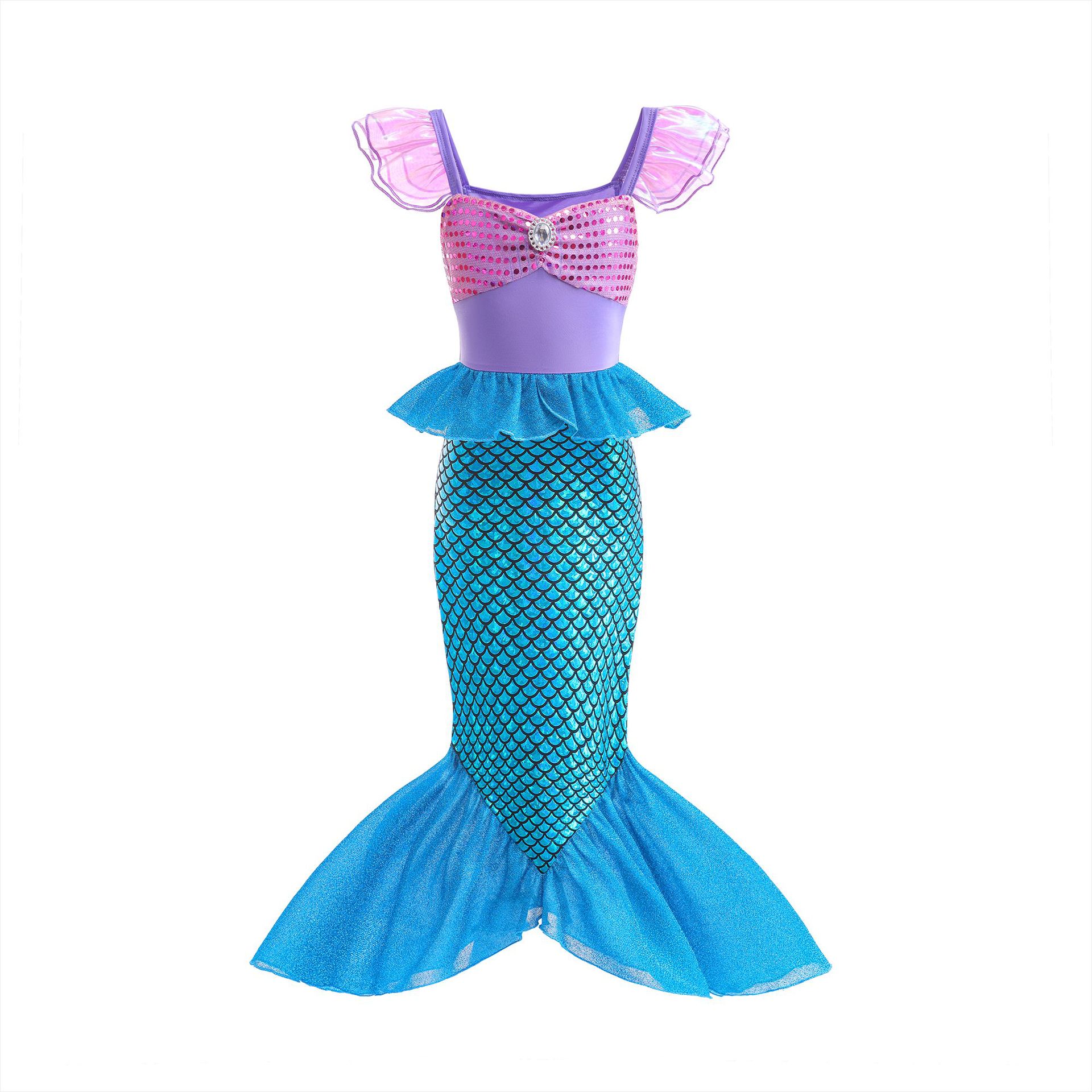 Mermaid Birthday Party Dress S - Briar Cosplay Prop ulasan dan harga