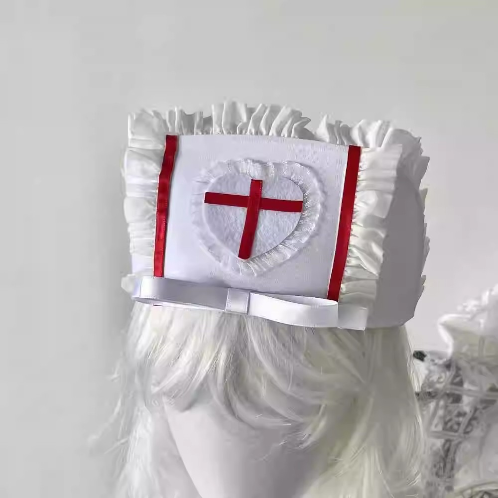 Cosplay nurse cap hat Accessor - Cosplay Floating Prop ulasan dan harga