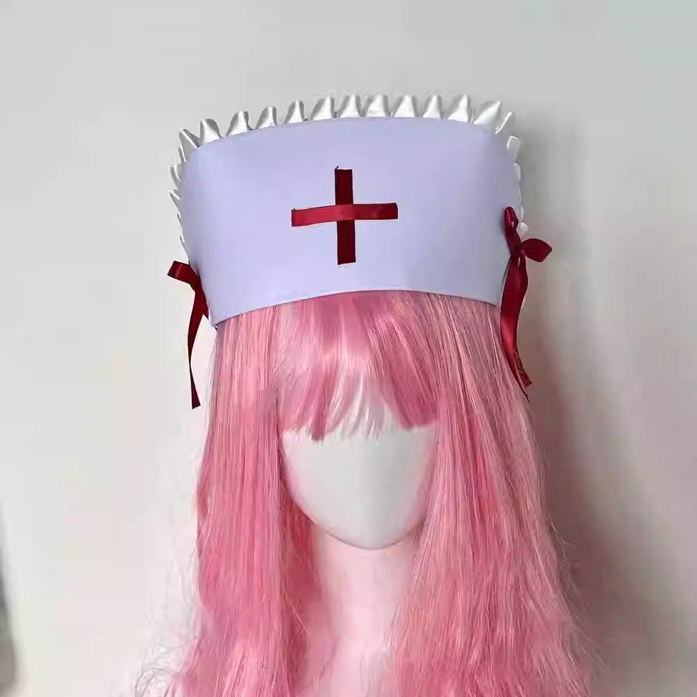 Cosplay nurse cap hat Accessor - Cosplay Floating Prop ulasan dan harga