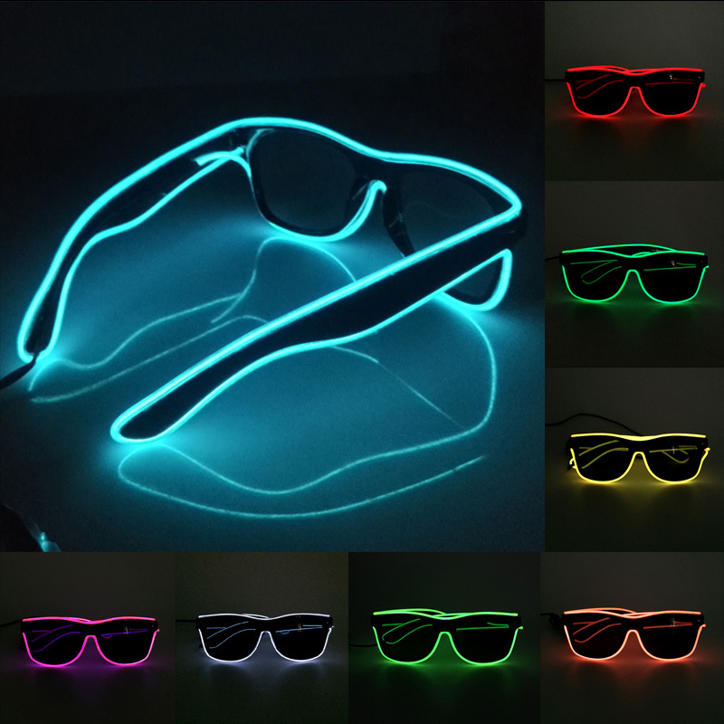 1PC Flashing EL Wire Led Glass - Led El Wire ulasan dan harga