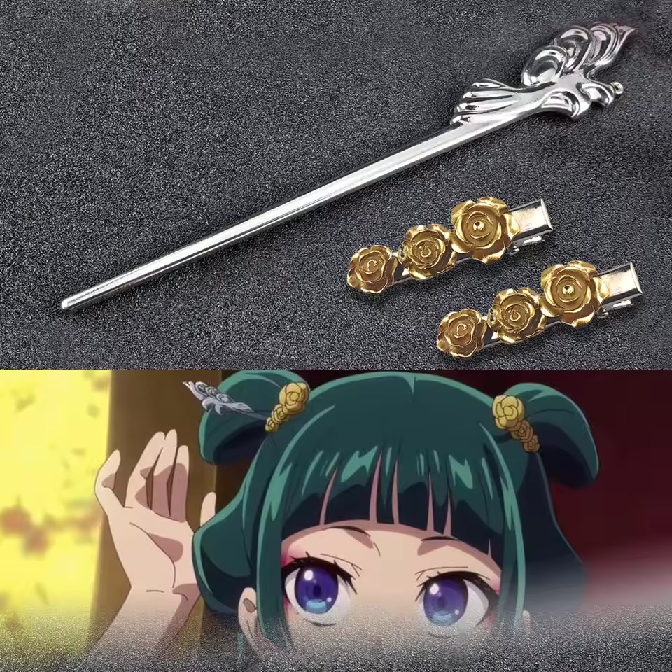 Apothecary Diaries Alloy Hairp - Cosplay Floating Prop ulasan dan harga